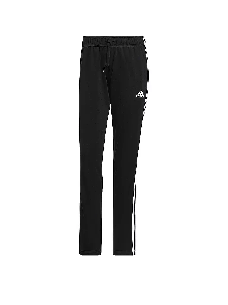 ADIDAS Damen Jogginghose Essentials Warm Up 3 Streifen schwarz